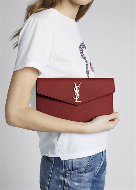 uptown ysl clutch